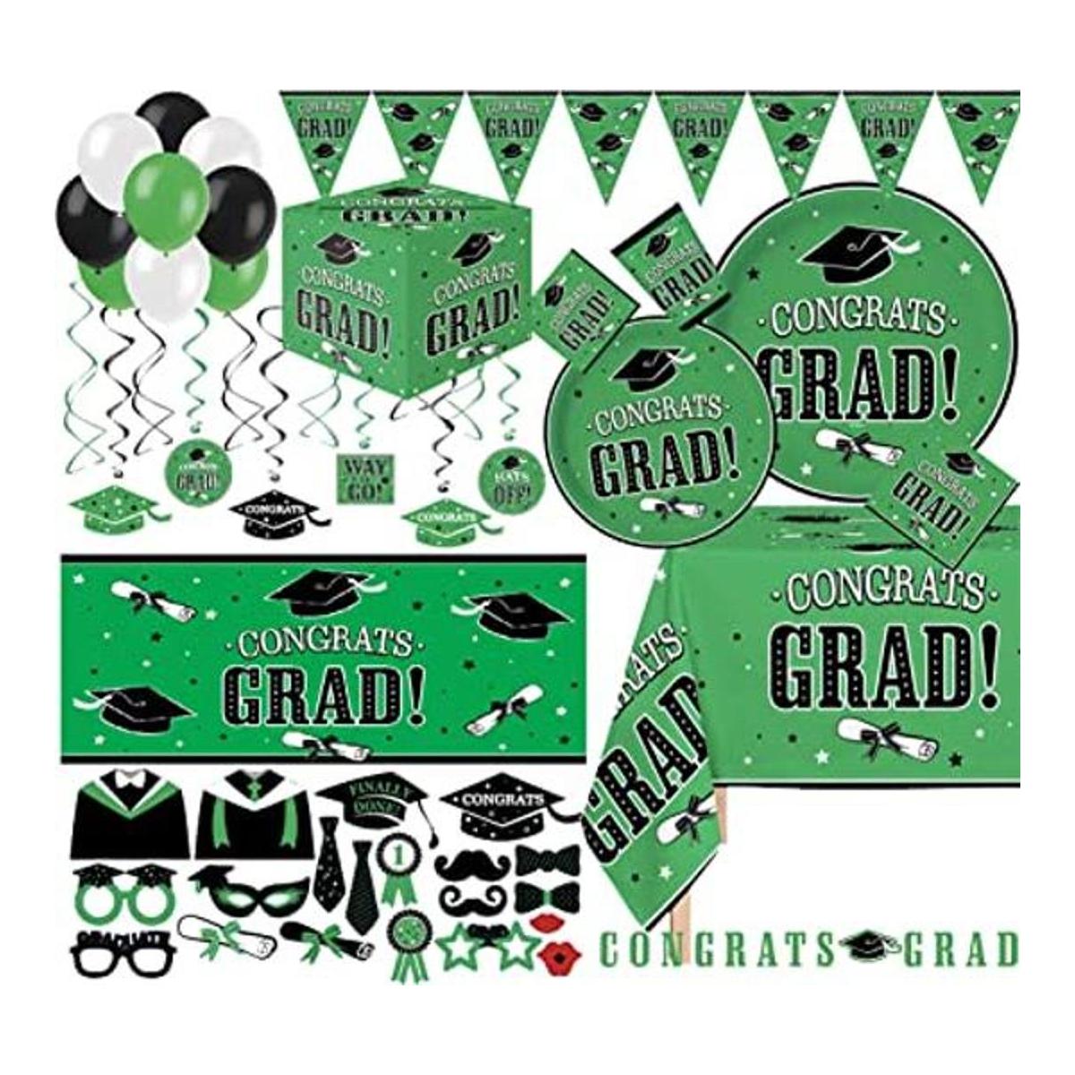Sirve 30 Ultimate Party Pack Felicidades Grad Green