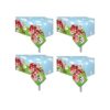 Paquete de 4 fundas de mesa para casa de granja_1