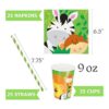 Suministros para fiestas de animales de la selva platos_5