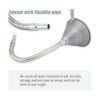 Embudo con tubo flexible embudo galvanizado flexible_2