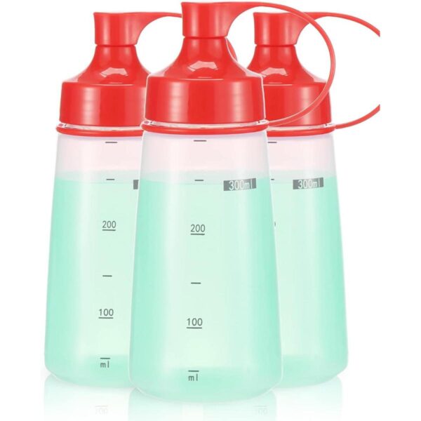 oiununo Botellas de boca ancha paquete de 3 botellas de