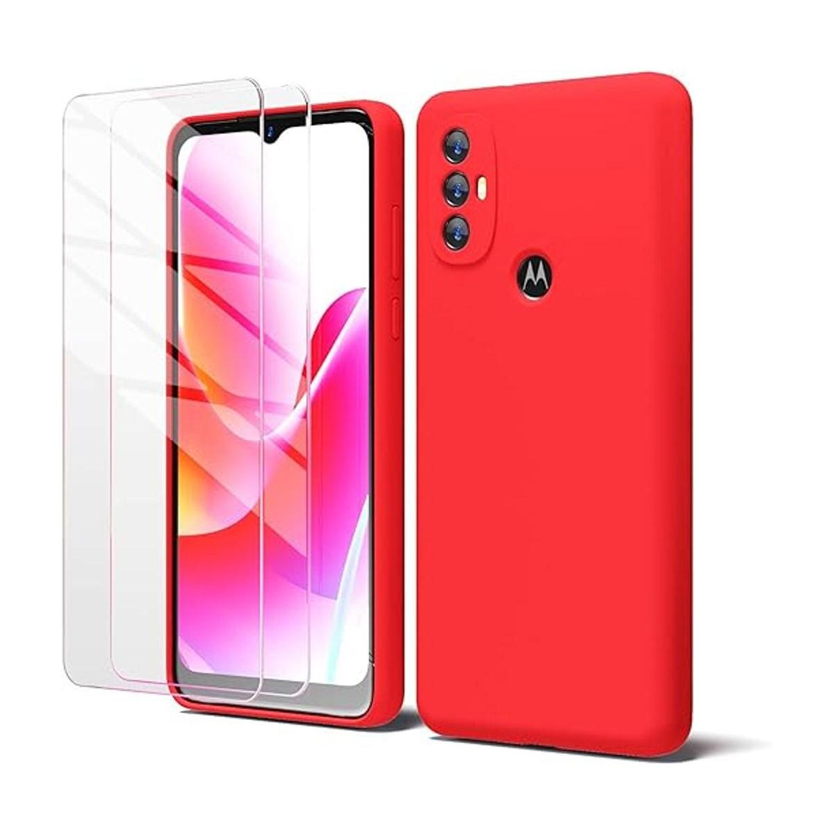 Oaxkco Motorola Moto G Power 2022 Funda de silicona con