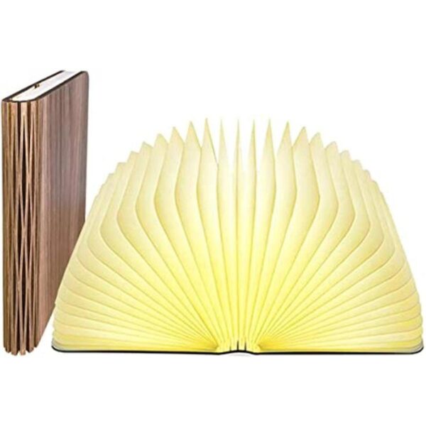 Libro de lámpara plegable de gran tamaño luz nocturna_1
