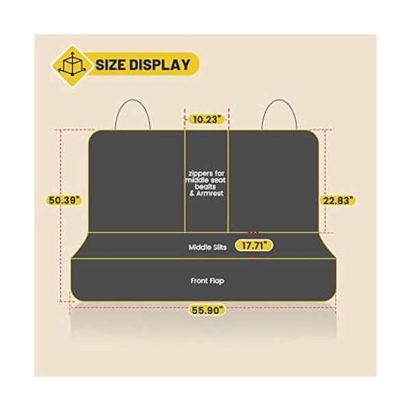 Protector de asiento trasero para niños funda de asiento_2