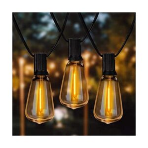 Newpow Edison Cadena de luces para exteriores de 30 pies_1