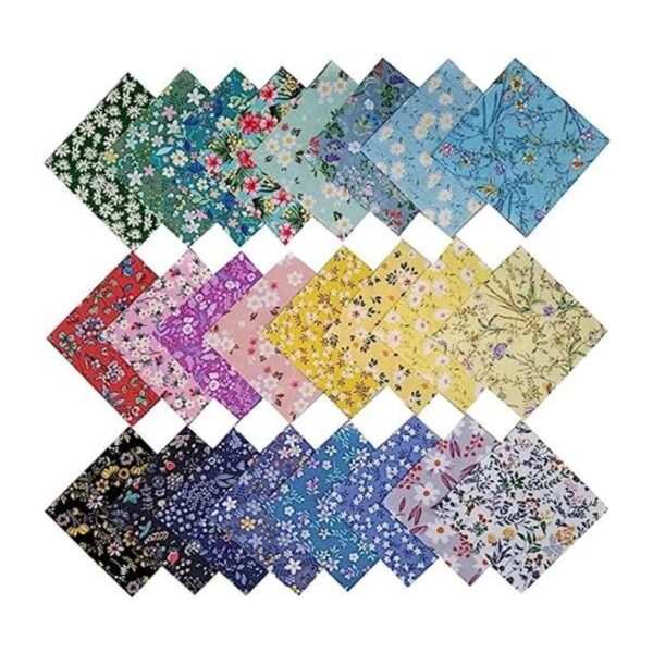 8 x 8 pulgadas 25 paquetes de tela 100 algodón para