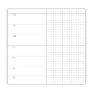 Paquete de 3 recambios semanales para cuaderno de_1