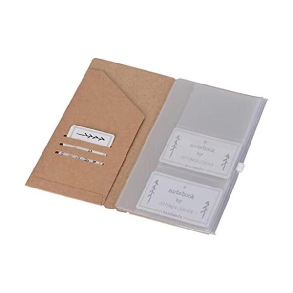 Carpeta de archivo Kraft bolsa de cremallera y funda_1