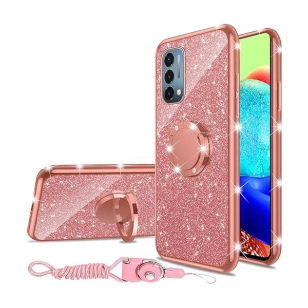Funda para Oneplus Nord N200 5G con purpurina bonita_1