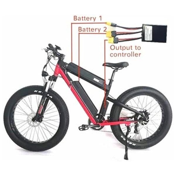 Double Battery Discharge Converter for EBike 20A30A40A_3