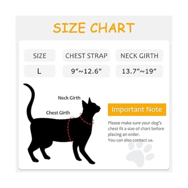 nanappice Arnés táctico para gatos para caminar chaleco