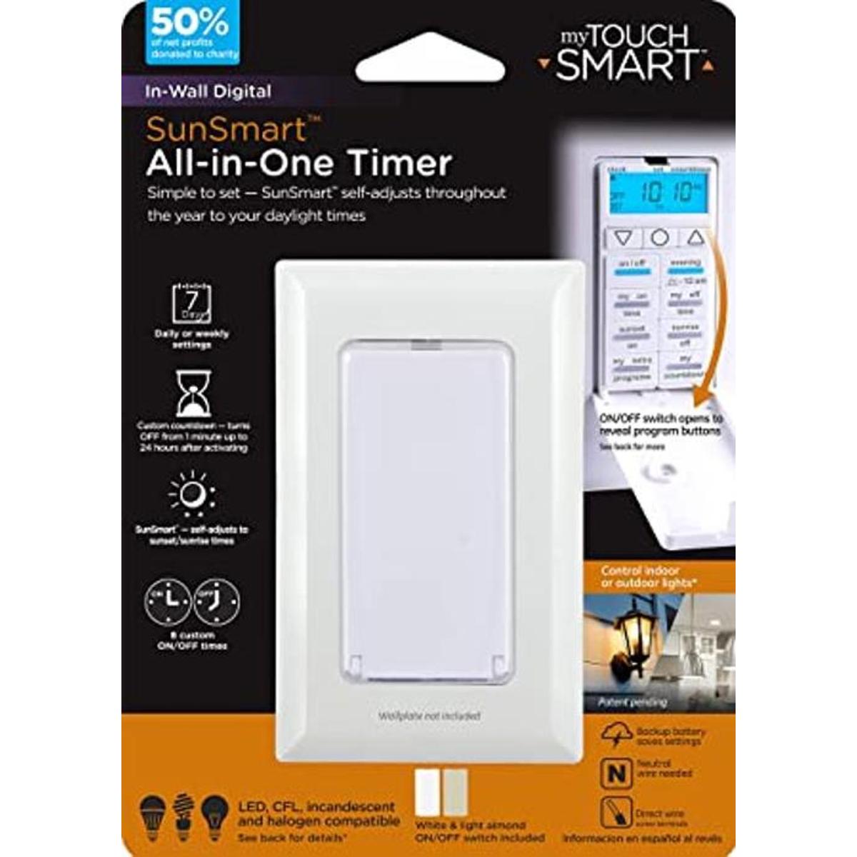 myTouchSmart 33861 LE Temporizador digital de una pared