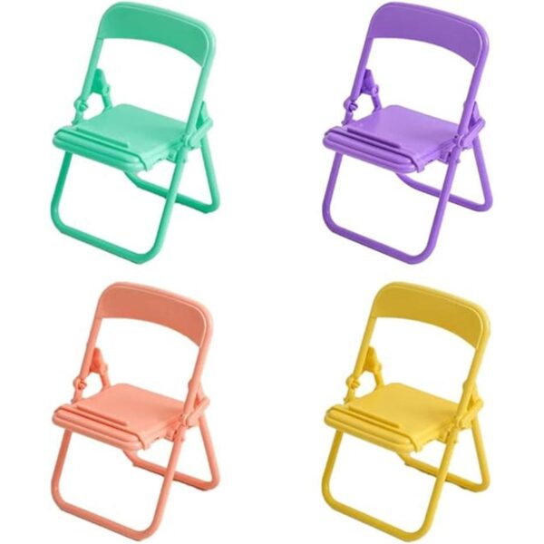 Mini silla plegable para teléfono celular 4 piezas_1