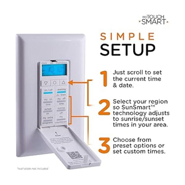 myTouchSmart 33861 LE Temporizador digital de una pared_5