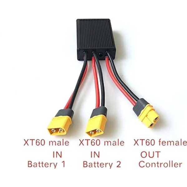 Double Battery Discharge Converter for EBike 20A30A40A_2