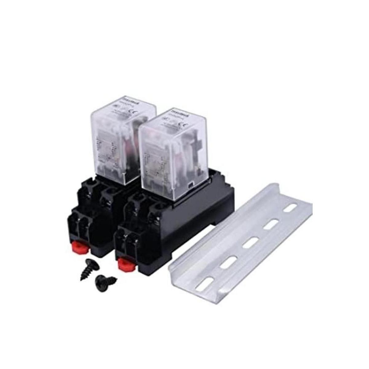 mxuteuk 2 unidades AC12V AC24V AC110V AC220V DC12V DC24V