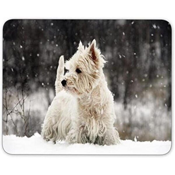 West Highland white terrier Mouse Pad Mousepad se aplica_1