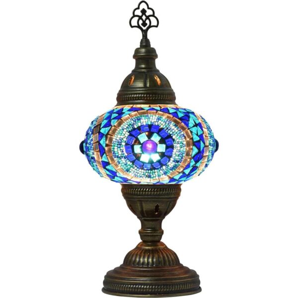 MOZAIST Lámpara turca lámpara de mesa de mosaico de_1