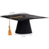 Mollensiuer 1 sombrero de graduación para mascotas color_2