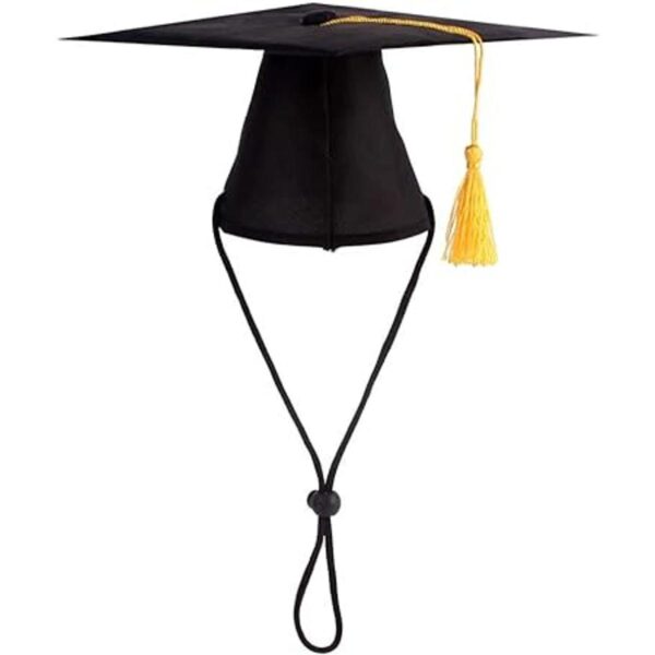 Mollensiuer 1 sombrero de graduación para mascotas color_5