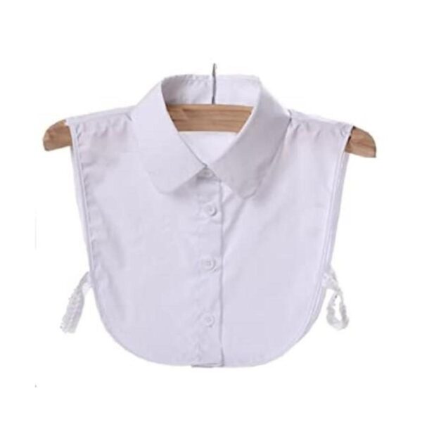 Blusa de cuello falso desmontable para mujer media_1
