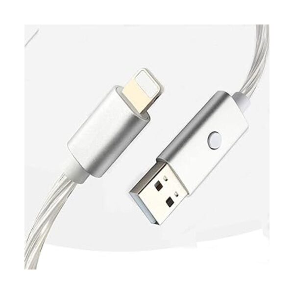 Cable de carga LED paquete de 2 cables Lightning de 10_4
