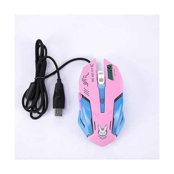 OW Mouse Mouse Ratón retroiluminado LED para juegos Genji