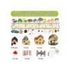 Modacraft 172 accesorios de jardín en miniatura que