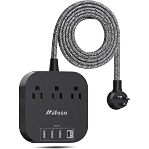 Alargador de corriente con salida USB C 3 tomas 4_1