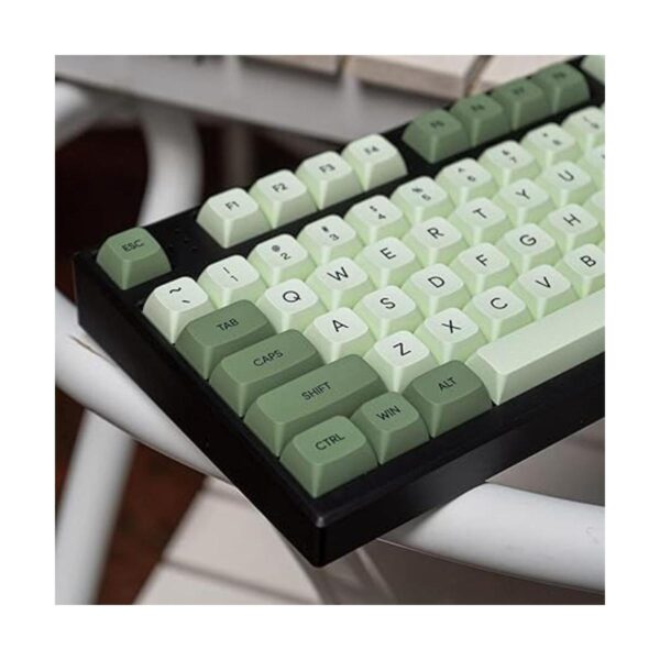 Teclas PBT de 126 teclas teclas verdes matcha de tinte_2
