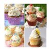 Moldes 3D para cupcakes de helado moldes de silicona con
