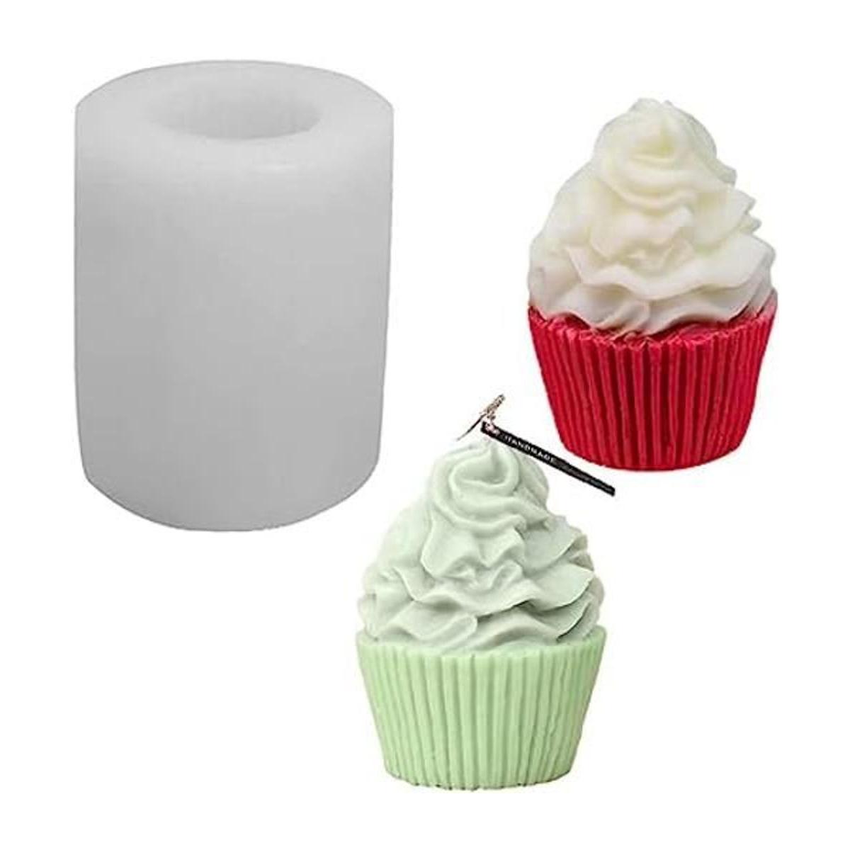 Moldes 3D para cupcakes de helado moldes de silicona con