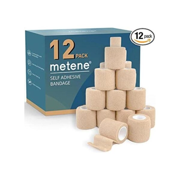 Metene Paquete de 12 vendajes autoadhesivos cinta_1