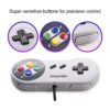 2 Pack USB Controller for SNES Retro Gaming miadore USB