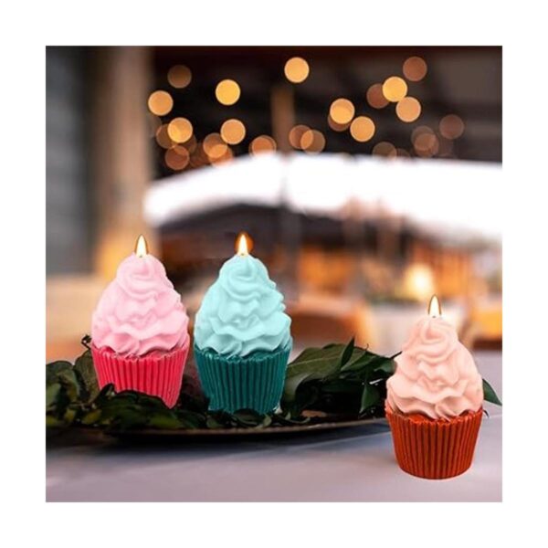 Moldes 3D para cupcakes de helado moldes de silicona con