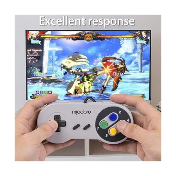 2 Pack USB Controller for SNES Retro Gaming miadore USB