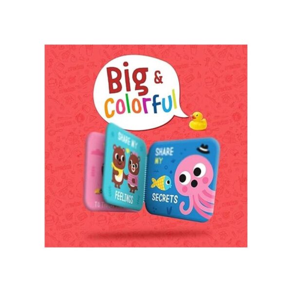 merka Libros de baño para bebés 4 libros impermeables y_5