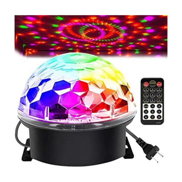 memzuoix Luces de fiesta de bola de discoteca con 6_1