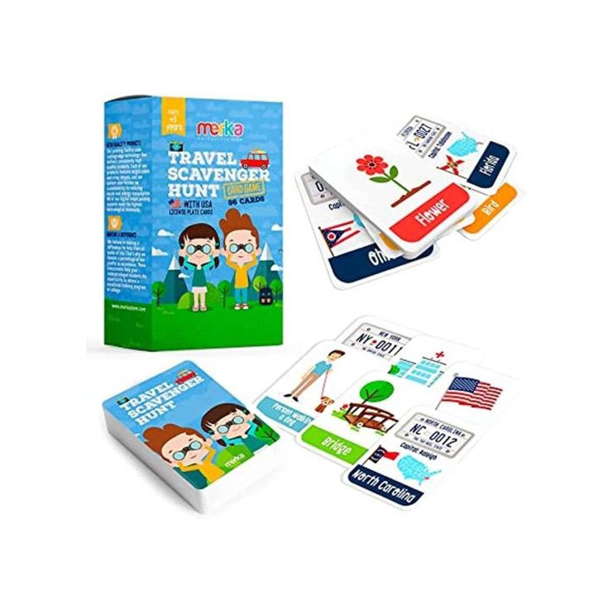 merka Tarjetas flash educativas juegos de viaje por