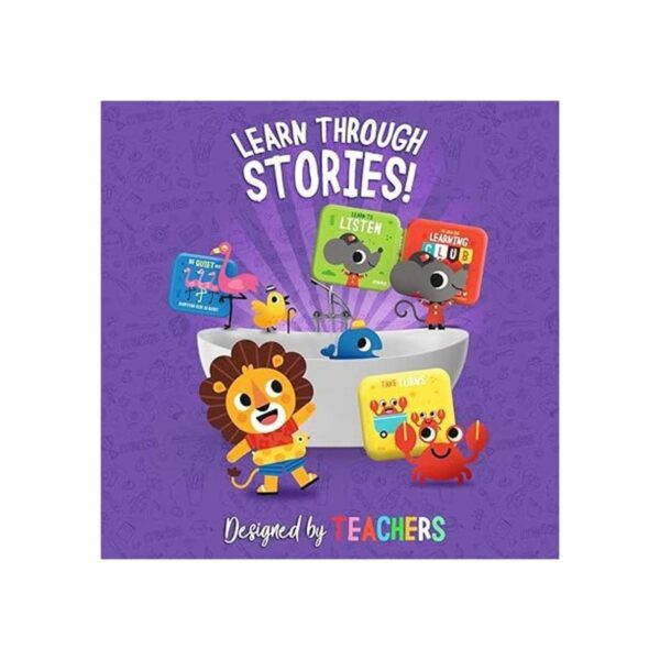 merka Libros de baño para bebés 4 libros impermeables y_4