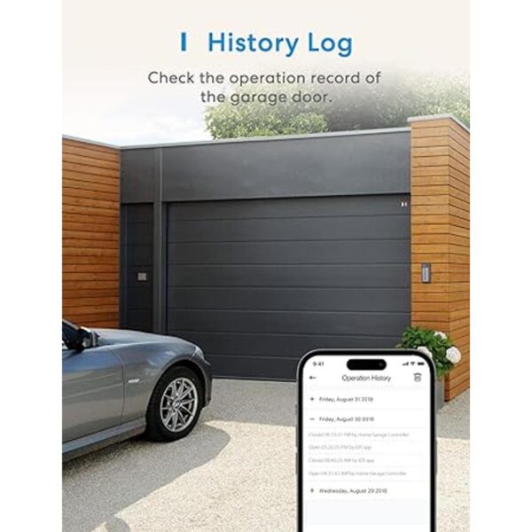 meross Abridor de puerta de garaje inteligente WiFi_6