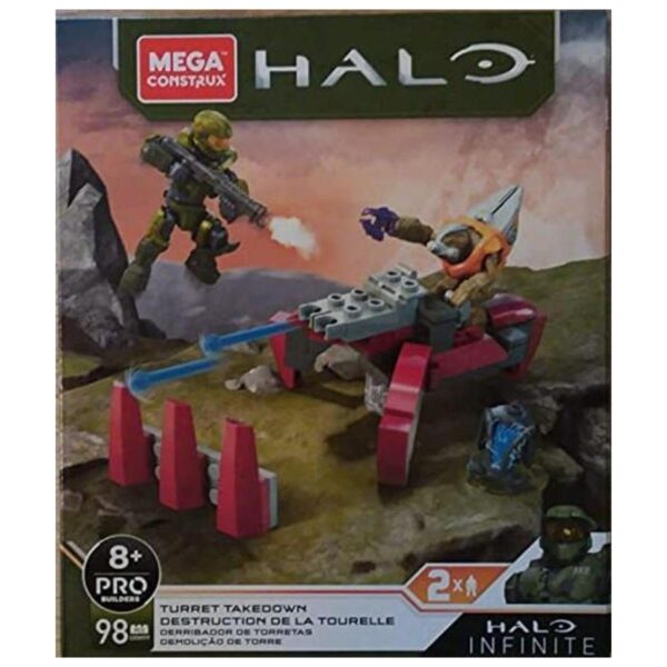 Mega Construx Halo Infinite Torret Takedown 2 figuras Pro_1