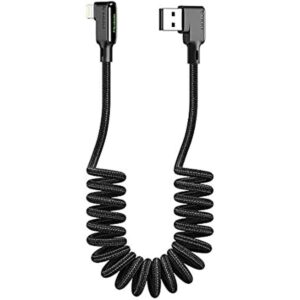 Mcdodo Cable antibobinado retráctil de 90 grados en_1