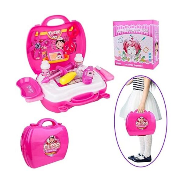 Meland Kit de médico de juguete para niñas juego de_2