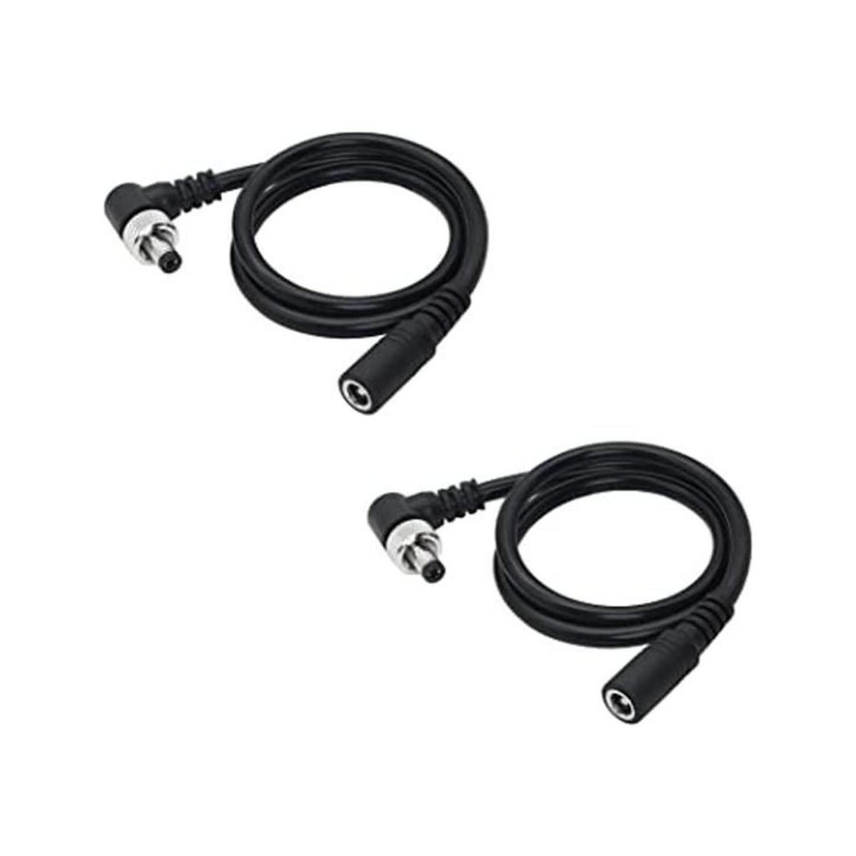 SinLoon Cable de extensión de CC de 90 grados con