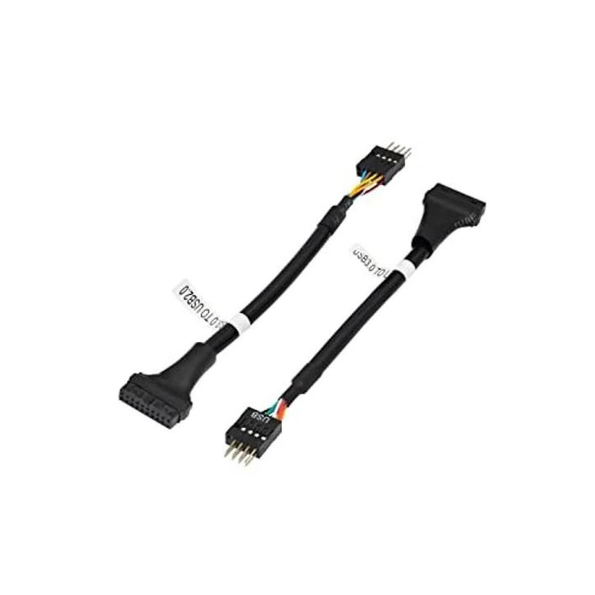 SinLoon 2Pack USB 3.0 20 pines hembra a USB 2.0 9 pines