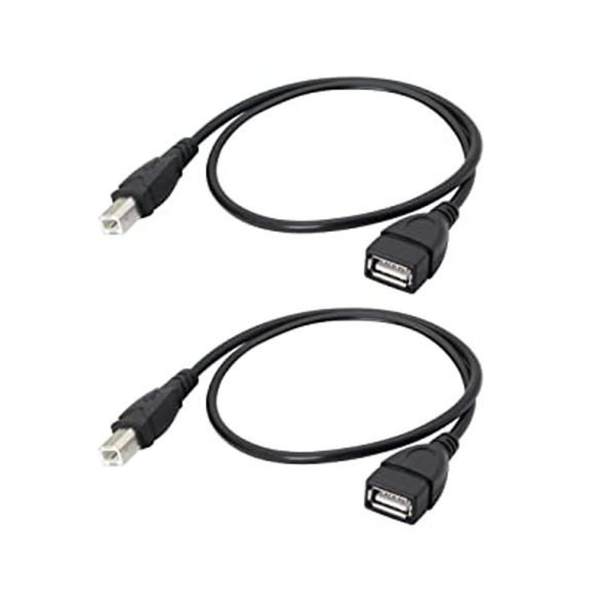 SinLoon Cable de impresora USB 2.0 20 pulgadas USB tipo A