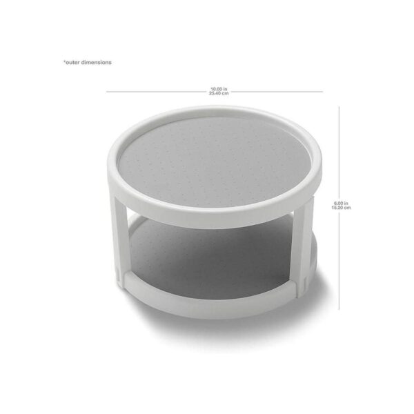 madesmart Tocadiscos básico 2 niveles blanco_4