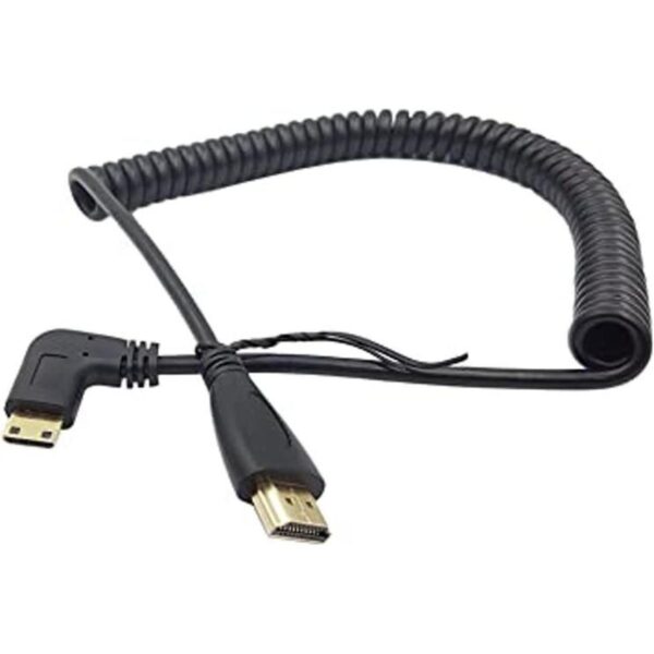 ngulo 90 grados Mini HDMI a HDMI sinloon Right Angled_1