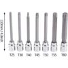 Juego de llaves Torx Star extra largas de 7 piezas T25T60